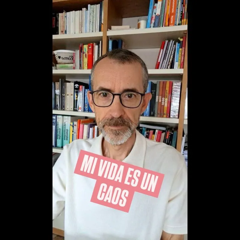 Mi vida es un caos, publicación de Manuel Cabanillas